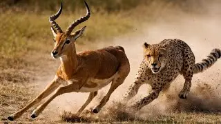 Deer Escape: Battle with the Leopard