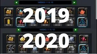 Comparing The 2019 & 2020 Summoner Appreciation Calendars