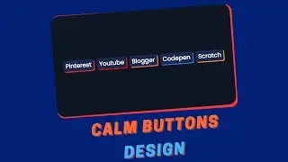 Let's make a Cool CSS Buttons || HTML5 || WITH CSS || Box Shadow