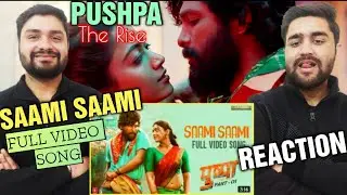 Pushpa: Saami Saami Full Hindi Song Reaction | Allu Arjun, Rashmika Mandanna | Sunidhi C | T-Series
