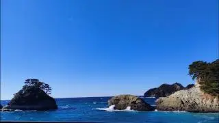 Quiet Coastal Walk from Hidden Village to Dramatic Cliffs | Dogashima, Izu Japan 4K　西伊豆堂ヶ島