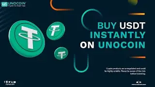 The fastest way to Buy USDT and Crypto! Use @Unocoin's Instant Buy feature