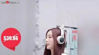 LITBest Color LED Cat Ear Headphones Bluetooth 5.0 Headset Support TF Card