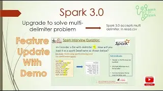Apache Spark 3.0 | Multi-delimiter Problem Solved | Feature Update | LearntoSpark