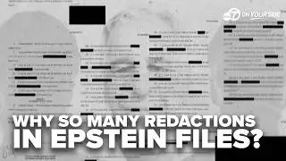 Epstein victims speak out about redaction concerns