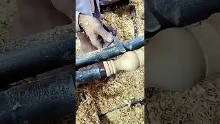 &ldquo;Wood Turning Magic 😱 | Satisfying Lathe Work #shorts&rdquo;