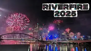 Full Fireworks Display - Brisbane Riverfire 2025 [4K60fps]