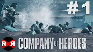 Company of Heroes - iOS - OMAHA BEACH Campaign Gameplay Part 1