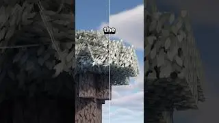 Создание листьев бледного дуба HD #minecraft #resourcepack