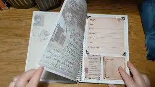 collage weekly planner 2021 flip through #cwplanner by Margarete Miller