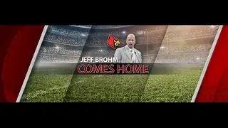 WATCH | Jeff Brohm officially introduced as head football coach for the Louisville Cardinals
