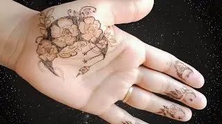 Ramadan special design 🌙#mehndi #madismehndistudio