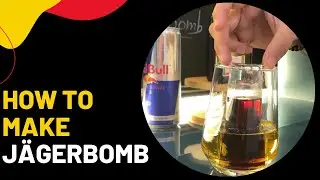 How To Make Jagerbomb Shot At Home | Making Of J&auml;gerbomb Shot In Hindi | Daru Tathya