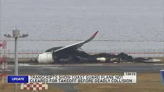 Investigators focus on air traffic communication after a fatal Tokyo runway crash