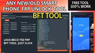 Any New/Old Smart Phone FRP Unlock Tool | Lava Benco y50 frp remove free  tool 100% work