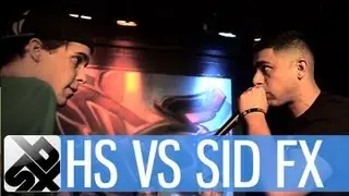 HS (POR) vs SID FX (UK)  |  BEATBOX BATTLE ST.GALLEN  |  FINAL