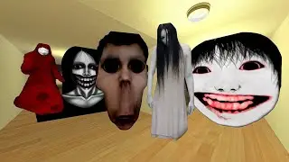 Too Much All Nextbots Chase Me In Liminal Hotel Gmod !! EP 8