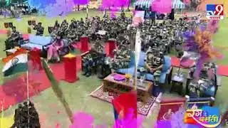 #holi #festival #bsf with #malniawasthi # celebration #2021holimilansamaroh #folksinger #faujiholi