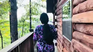 Vlog-2: Tour of our rustic mountain cabin in Jasper Ak, USA and beautiful views 