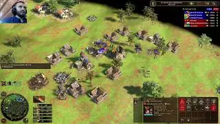 Trolleando un poco en team 3vs3 - Age of empires III