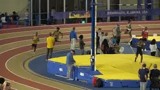 Boys 400 Meter Dash Heat 4 Ice Breaker Invitational 2 Indoor Track Meet 2026 Birmingham Crossplex