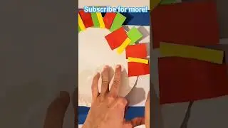 Fabulously easy taco paper craft for kids! No talent required. Easy and fast activities for toddlers