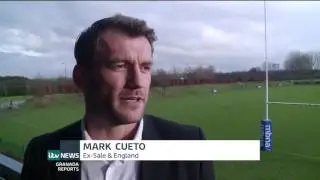 Mark Cueto MBE Interview On Granada Reports