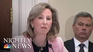 Female Politicians Tell Their Sexual Harassment Stories In Hearing | NBC Nightly News
