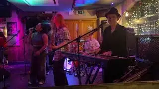Isaac James on keys playing Play That Funky Music live 🎹