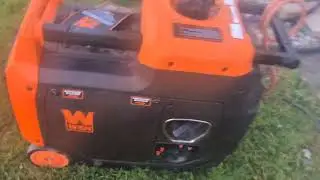 WEN 4800 Generator. running the house
