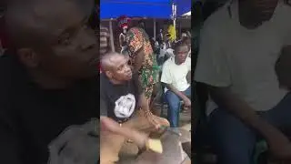  The dance of the Aja Egbu Udene lovers and the masquerade.  Part 1