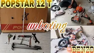 POPSTAR 12 T BENZO CYCLE KIDS BIKE 👦 || HOW TO POPSTAR BYCYCLE ASSAMBLE 🚲|| CYCLE UNBOXING VIDEO 🎁||