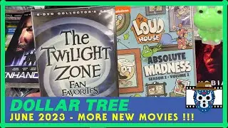 DOLLAR TREE Blu Ray and DVD Movie June 2023 Hunt #2 - I FOUND NEW TITLES !!!
