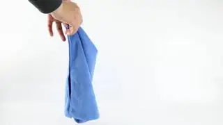 16x16 inch blue cheap microfiber towels