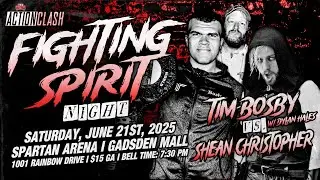 [FULL MATCH] Shean Christopher vs Tim Bosby (C) w/ Dylan Hales - ACTION Wrestling World Championship