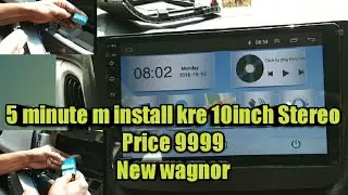 Wagnor 2019 upgrade 10inch stereo within five minute at home || cheap price wagnor stereo in India