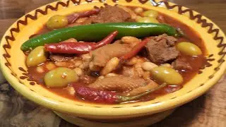 RAGOÛT HARICOTS BLANCS AUX TRIPES, (LOUBIA)لوبيا أو الفاصوليا البيضاء بالكرشة (الشمنكة)
