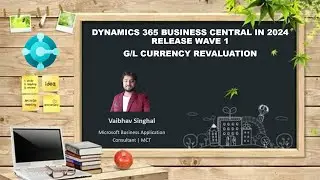 GL Currency Revaluation - Business Central
