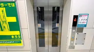 【日立】白金高輪駅のエレベーター HITACHI Elevator,Shirokane-takanawa Sta.