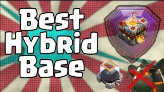 2017 World's Best TH11 Hybrid Base/Defense/Trophy/Anti Dark Elixir/Clash Of Clans Base Strategy