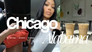 Weekend Vlog: Wax + Happy Hour + Chi to ATL to Alabama + meeting him for the first time | Shannon P