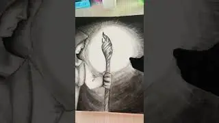 Drawing inspired by &ldquo;Wizard of Earthsea&rdquo;#books #art #artist #artwork
