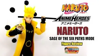 Обзор фигурки Наруто из аниме-сериала Bandai Anime Heroes &laquo;Мудрец Шести Путей&raquo;!