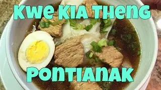 CARA MEMBUAT KWE KIA THENG PONTIANAK ALA HOMEMADE | TEOCHEW STYLE RICE NOODLE SPICED SOUP
