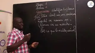 Course - CE1 - French: Grammar / Identify the sentence / Mr. Gu&egrave;ye