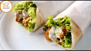 SPICY CHICKEN PRATHA ROLL recipe bY SZFOOD,MAKE IT AND ENJOY.#spicychickenpratharoll #szfood