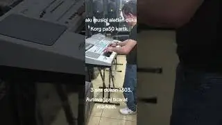 Sintezator Korg pa50 kartlı.