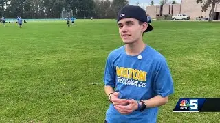Milton student makes return to high school sports months after suffering cardiac arrest