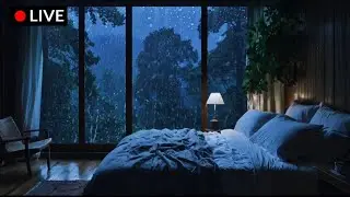 Soft Night Rain for Deep Sleep || Helps You Fall Asleep Fast (No Thunder)