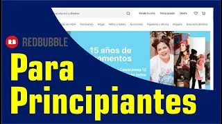 #Redbubble  ¿Qué es? ¿Cómo funciona? ¿Cómo crear cuenta? Tienda en Linea GRATIS  PrintOnDemandMéxico